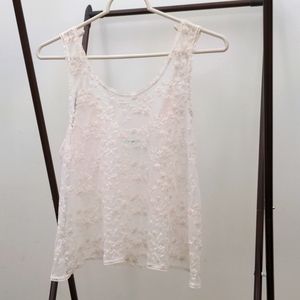 kimchi blue lace sheer tank